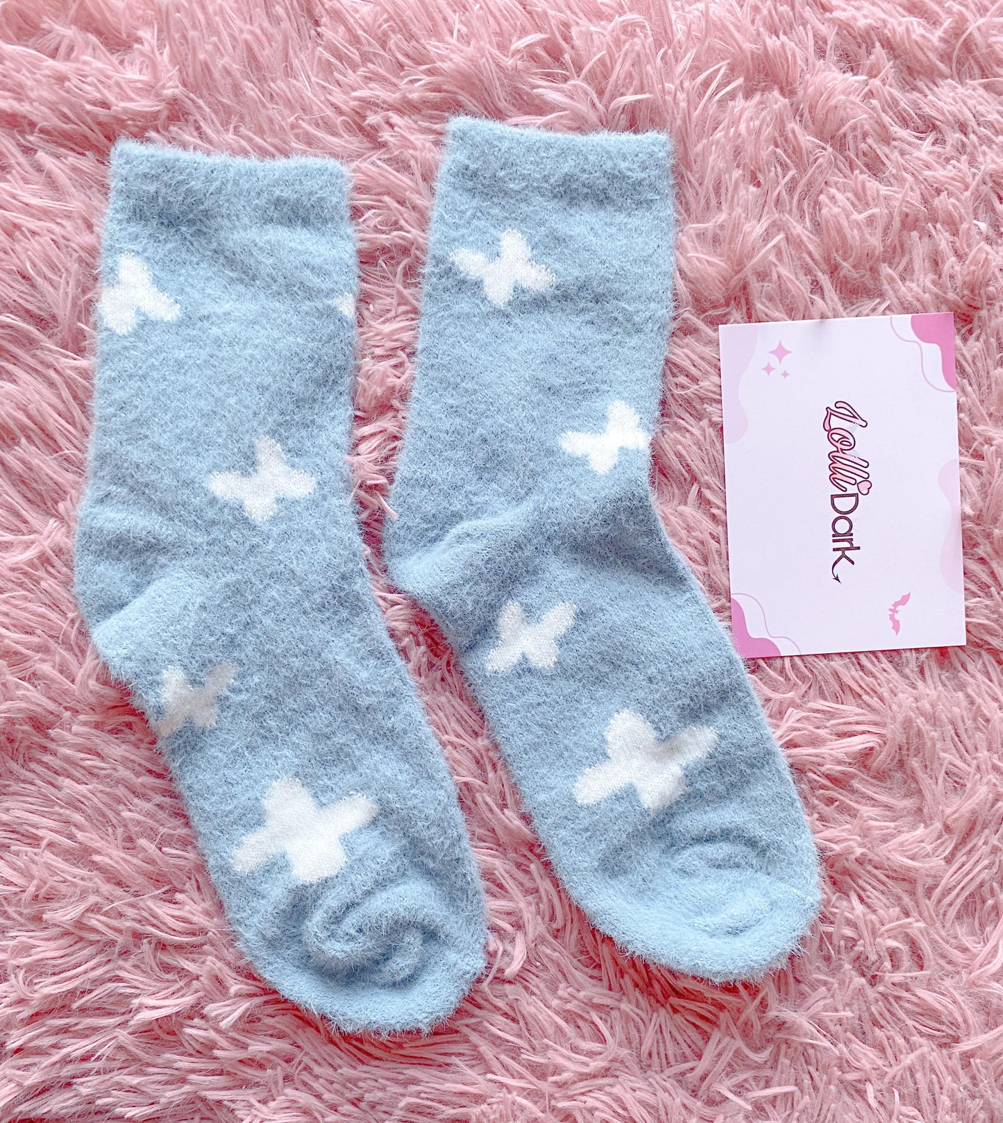 Medias Afelpadas Kawaii de Invierno — Diseños Tiernos y Suaves