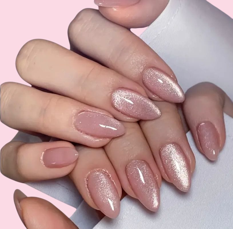 Press On Nails "Cat Eye Glow"