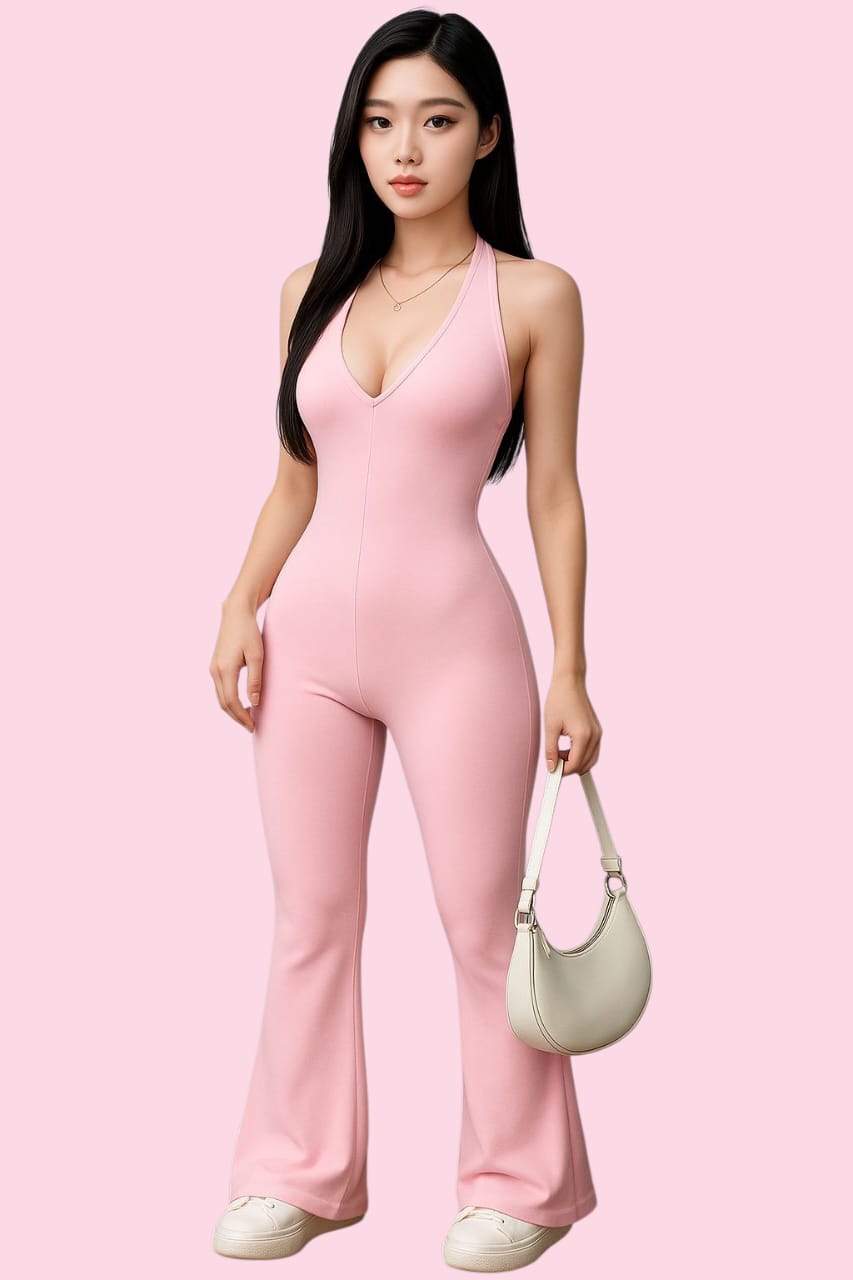 Enterizo Pink Jumpsuit