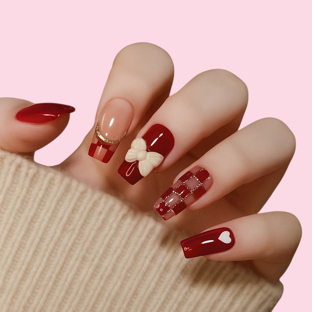 Uñas Press On "Glam Gift"