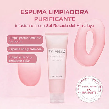 Limpiador Foam Poremizing Madagascar Centella