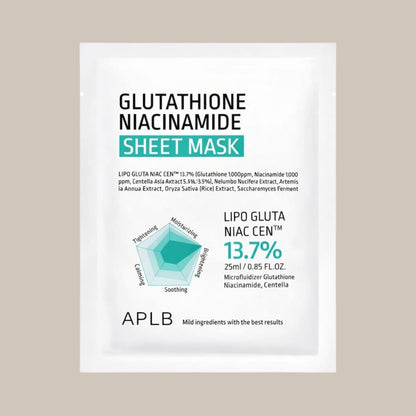 Mascarilla Glutathione + Niacinamide APLB