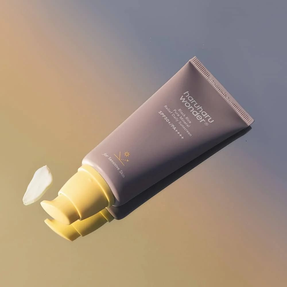 HaruHaru Wonder Bloqueador Mineral Pure Black Rice SPF50+ PA++++