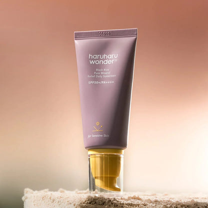 HaruHaru Wonder Bloqueador Mineral Pure Black Rice SPF50+ PA++++