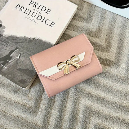 Billetera Bow Charm