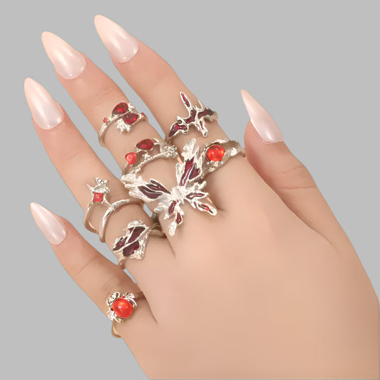 Anillos Crimson Enchantment