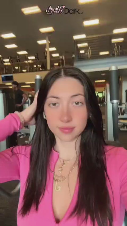 Jumpsuit Zip Fit Pink