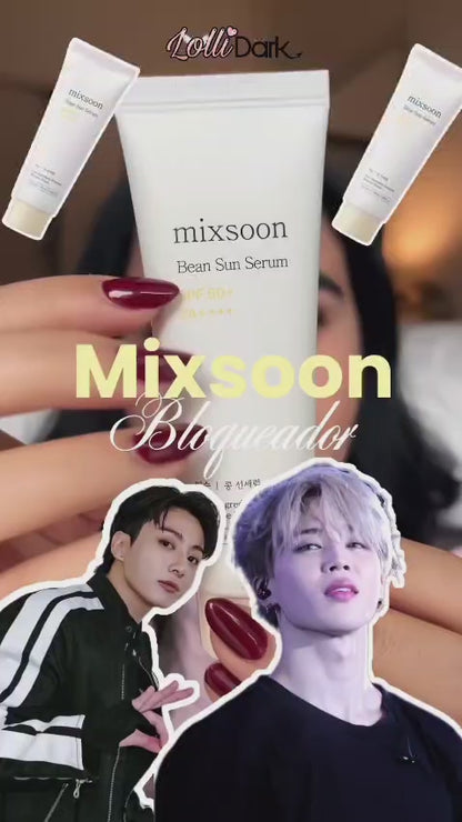 Bloqueador Bean Sun Serum Mixsoon SPF50+ PA++++