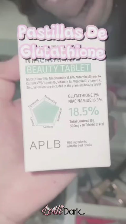 Tabletas Glutathione + Niacinamide APLB
