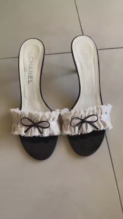 Zapatos Coquette Bow Chanel