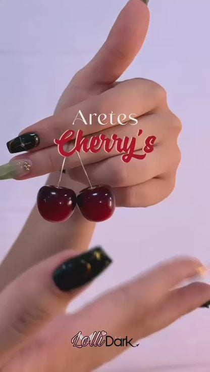 Aretes Cherry