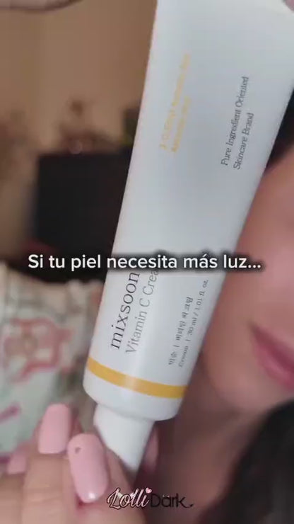 Mixsoon Crema Vitamina C Iluminadora con Niacinamida y Glutatión