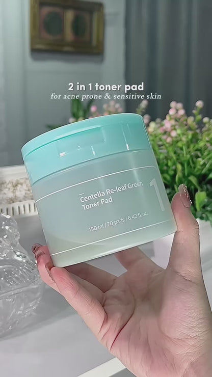 Toner Pads Numbuzin N#1 con centella asíatica