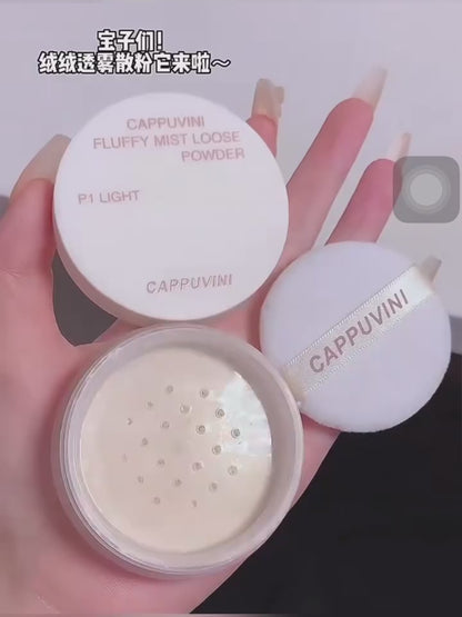 Polvo Suelto Efecto Filtro Cappuvini — Acabado Terciopelo Mate